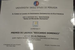 Foto Premio Laurea 2016 Ingegneria Informatica ed Elettronica
